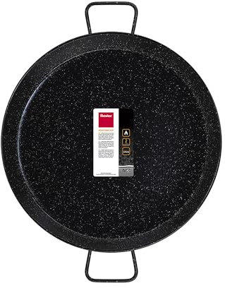 Metaltex - Paellera Acciaio Smaltato 13 Razioni 50 cm