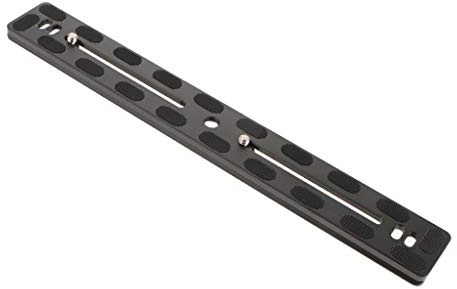 B Baosity 38x300mm Trépied Rotule Plaque De Libération Rapide pour Arca Swiss Digital Camera Mount Double Queue d'aronde Plate-Forme Coulissante Rail