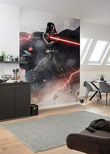 Komar Star Wars Vlies Fototapete - Star Wars Vader Dark Forces - Größe: 200 x 280 cm (Breite x Höhe) - Kindertapete, Kinderzimmer, Tapete - IADX4-025