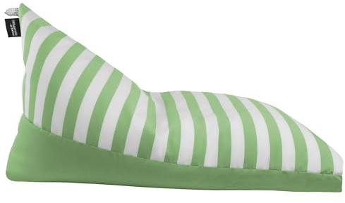 Happers Sitzsack Pyramide XXL aus Toldotex für Outdoor und Indoor Grün
