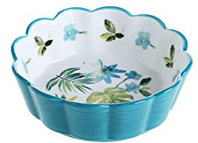 Eljjhah 11CM Ceramica Insalatiera Ciotole Di Porcellana Colorata Ciotola Di Zuppa Bambini Riso Dessert Snack Bowl Stoviglie Per Famiglie (Colore: Blu)