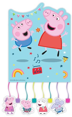 Pinata Peppa Pig Made With Love | 21 x 27 cm