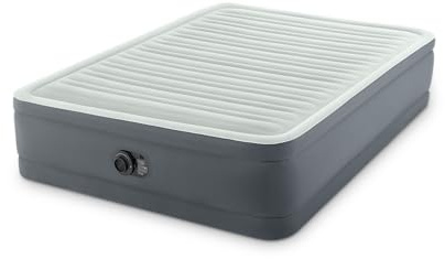 Intex 64906ND - Materasso Dura-Beam PremAire Matrimoniale Autogonfiante, 152x203x46 cm