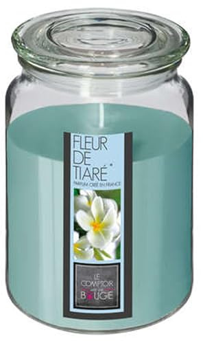 WELL HOME Bougie parfumée avec fleur tiare