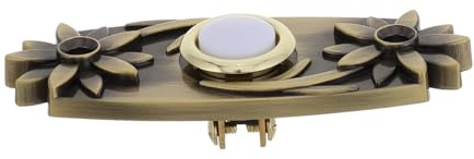 WOONEKY Interruttore per Retro con Luce LED Pulsante Decorativo Hotel e Ufficio Facile Installazione e Design