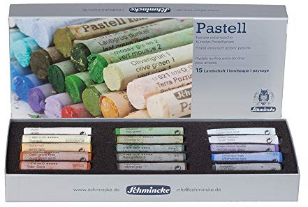 Schmincke 77315097 Pastellkreis-Set, 15 Farben