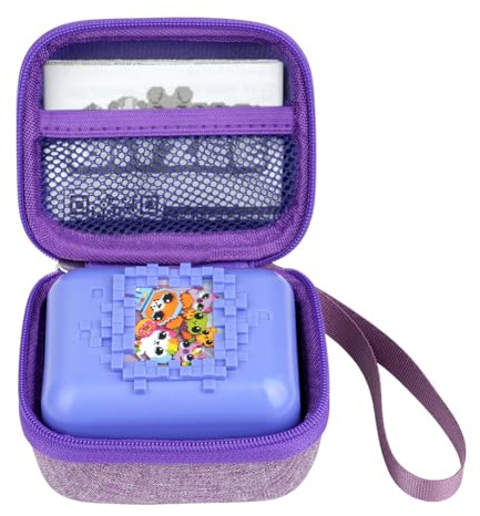 OSDUE Hülle für Bitzees Digital Pet Interactive Toy, Nette Schutz Tasche für Bitzee Digital Haustier, Schutz Tasche für Bitzees Digital Haustier, Tragetasche mit Handschlaufe, Wasserdicht Stoßfest