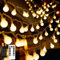 Kimuwote Guirnalda Luces, 20M 150LED Cadena de Luces Para Exterior/Interior con Enchufe, Guirnaldas Luminosas Decorativas Para Habitación Infantil, Balcones, Jardín, Arbol de Navidad(Blanco Cálido)