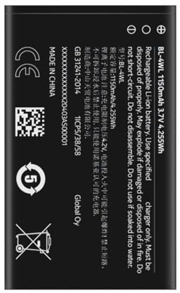 Akku kompatibel mit Nokia BL-4WL für 225 | 230 | 3310 | 6310 (2021) - NEU
