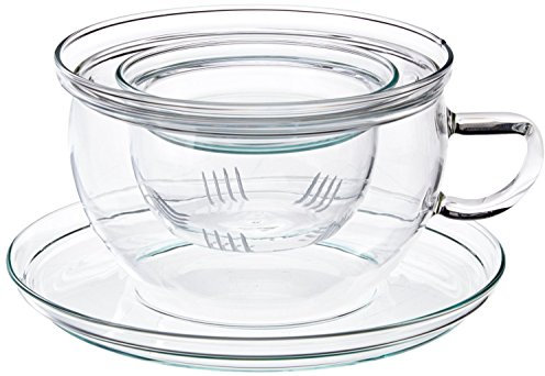 Trendglas Jena Tea Time Teetasse mit Glasfilter (0,3 Liter)