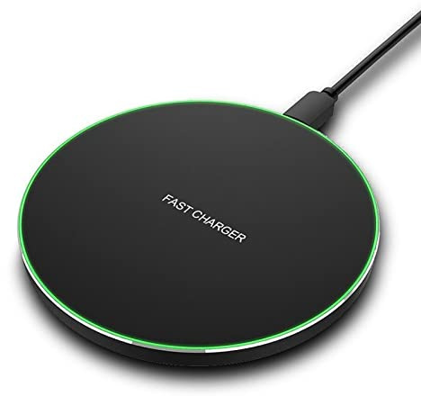 Fast Wireless Charger,20W Max Wireless Charging Pad Compatible with iPhone 17/17 Pro/16/15/14/13/12/SE/XS Max/XR,AirPods;FDGAO Wireless Charge Mat for Samsung Galaxy S25/S24/Note,Pixel/LG