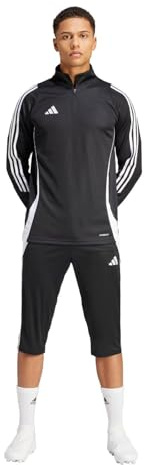 Adidas Men's Tiro 24 3/4 Pant, Black/White, Small