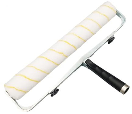 JISADER Rullo di vernice da 45 cm con accessorio per telaio a rullo Forniture per verniciatura liscia per la casa Telaio regolabile per la decorazione, Stile b