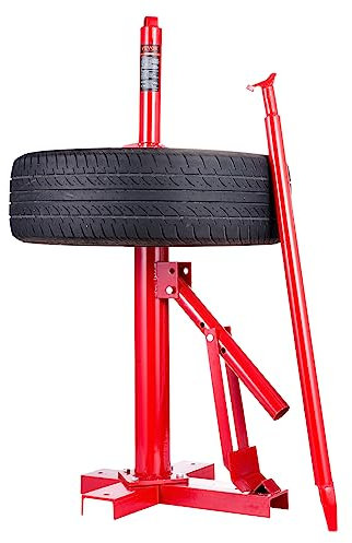 VEVOR Changeur de Pneu Manuel, Outil de Montage Portable pour pneus de 20,3 à 40,6 cm, Compatible avec Voiture, Camion, remorque, Machine de Montage de pneus pour la Maison, Le Garage, Le Petit