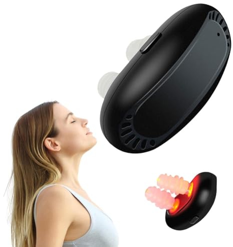 Respirelief Red Light Nasal Therapy, Appareil de Réparation de la Sinusite et Rhinite pour le Soulagement, Lumière Rouge Thérapie, la Physiothérapie pour Apaiser le Nez Respiration