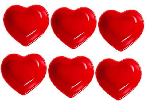 CIYODO 6pezzi Piatti Per Salse e Condimenti Piatti Da Dipping Per Feste Matrimonio e Cene Famiglia