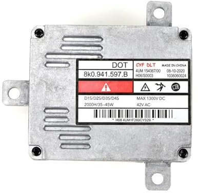 8K0941597B Ballast de Phare au xénon HID D3S D3R D4S D4R pour Audi A3 A4 A5 A6 A8 Q5 Q7 8K0.941.597.B