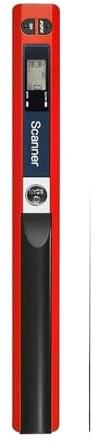 Tragbarer, kabelloser Handscanner im A4-Format mit 900 DPI, JPG/PDF-Format, LCD-Display, inklusive Schutztasche und 8-GB-TF-Karte(28A Single)