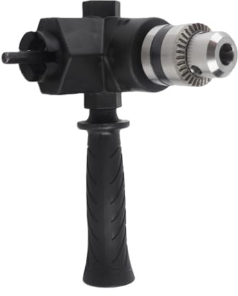 Sxhlseller Kit de Accesorios para Taladro en ángulo Recto con y Portabrocas, Accesorio de Extensión de Esquina de 90 Grados para Perforar en Espacios Reducidos y Esquinas Estrechas Incómodas