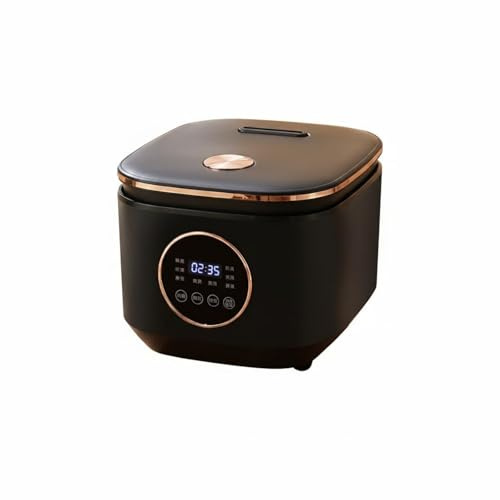 Cuociriso Elettrico Mini Cuociriso Pentola Multifunzione Vaporiera Antiaderente Controllo Semplice Mantenimento Caldo Termica Adatto a Studenti Lavoratori Pranzi Veloci Casa, color to 2