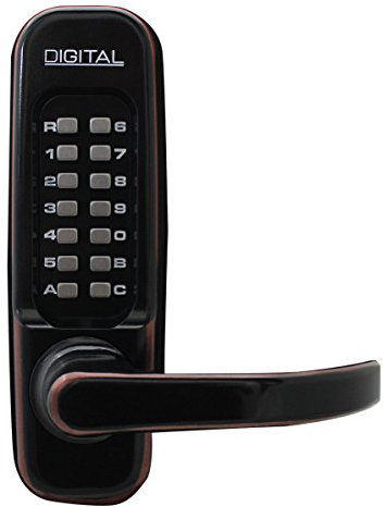 Lockey USA 1150 robuste à levier mécanique à code Serrure, Oil Rubbed Bronze, 1