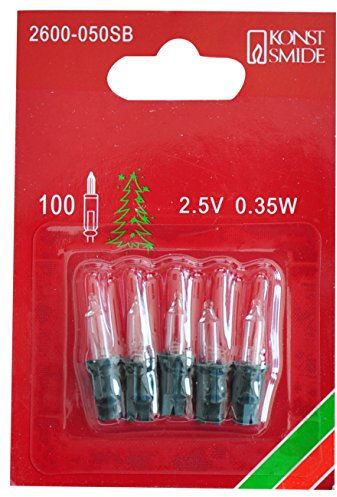 Konstsmide 2600-050SB Ampoule Acrylique 2G7 Claire 25 W