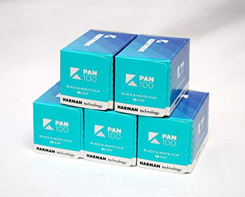 Kentmere 100asa Black & White Film 35mm 36exp 5 Pack