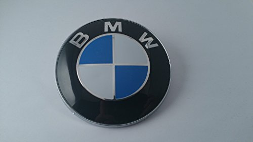 BMW Blau Weiß 82 mm 3,23 Zoll Motorhaube Frontemblem Abzeichen Logo selbstklebend