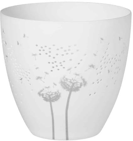 Räder Poesielicht Pusteblume, Silber, Ø 9 cm | H. 9 cm