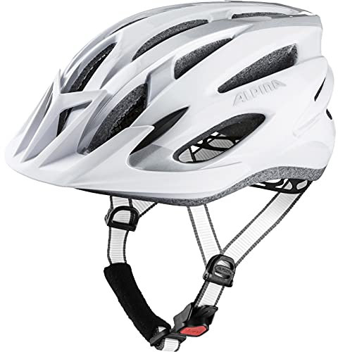 ALPINA MTB 17 Rennrad-Helm, White/Silver, 58-61