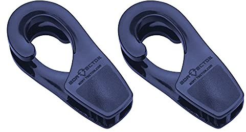 Extreme Max, 3005.5029 BoatTector, Ganci per parafanghi, Confezione da 2, 2,5 cm, Colore: Blu