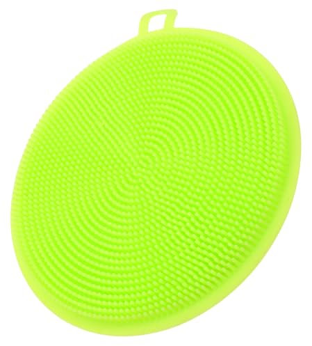 PartyKindom Dish Brush Silicone Multi-function Washing Brush for Kitchen Practical for Cleaning Pots and