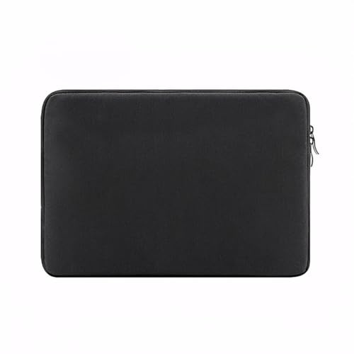 Custodia protettiva per laptop da 15,6 pollici, resistente all'acqua, borsa per computer portatile, ventiquattrore da lavoro, compatibile con tutti i laptop, colore nero