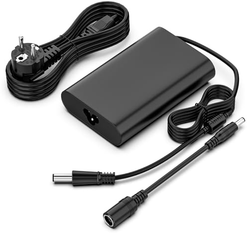 Etssembo 90W Kompatibel Mit Dell Laptop Ladekabel Netzteil Ladegerät für Latitude 5400 5401 5500 5501 Inspiron 3280 7506 Latitude 7300 7400 RT74M 0RT74M VRJN1 LA90PM111 PA-1900-32D5 LA90PM130 Adapter