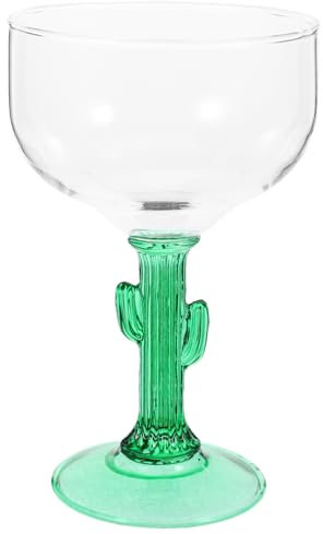 Generisch 1stück Cactus Margarita Transparenter Weinkelch Mit Einzigartigem Design Für Cocktails Und Drinks Für Partys Und Alltag