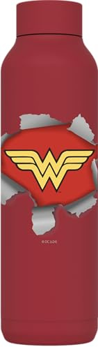 Quokka Borraccia termica in acciaio inox Solid FireBrick Red 630 ml Wonder Woman