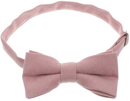 SHERCHPRY Förknuten Slips För Barn Rosa Fluga Klä Upp Fluga Småbarn Barn Kostym Krage Dekoration Liten Bomull Krage