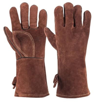Gants de soudeur Tig 14 pouces, Guantes soldador tig, gants soudage, luvas