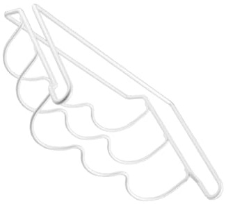 QUXVUIS Universal Iron Wine Rack Shelf Durable And Easy To Install Fits Most Bottles For Refrigerator Fridge Wine Rack For Beers