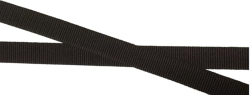 3 m Ripsband 12 mm schwarz