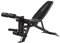 Tunturi UB60 Verstellbare Hantelbank / Trainingsbank / Schrägbank / Utility Bench mit beinhalterung