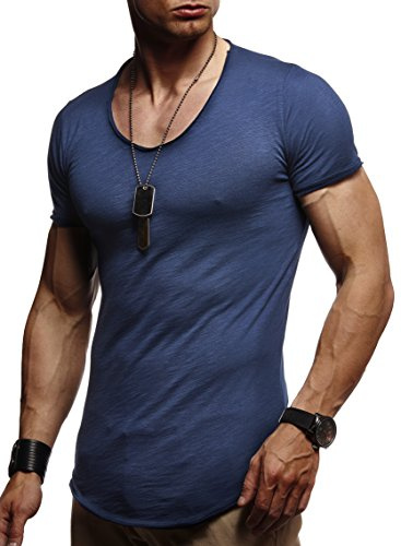 Leif Nelson - T-tröja Herr för sport och utomhus | Sportskjorta, kortärmad & slim fit T-shirt | Del av herrsportkläder | Activewear & gymskjorta för män | LN-10952T