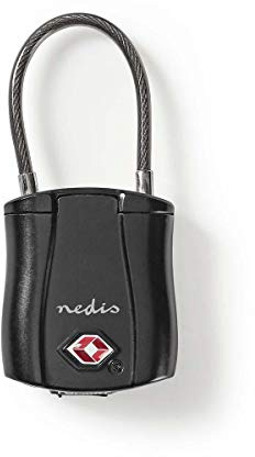 NEDIS Cadenas Bluetooth | Bluetooth® | Rechargeables | Alimenté par Pile | Plastique Enduit + Fil | Noir