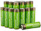 Amazon Basics 16-Pack Rechargeable AA NiMH High-Capacity Batteries, 2400 mAh, Recharge up to 400x Times, Pre-Charged