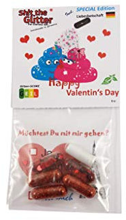 STG – San Valentino Special Edition / regalo / sorpresa / divertimento del bagno / rituale / motivazione / mediazione / scherzo articolo scherzoso con messaggio d'amore o la tua proprietà