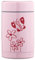Navaris 500ml Thermobehälter für Babybrei - Edelstahl Thermobecher für Essen Snacks - Thermo Behälter Isolierbehälter auslaufsicher - rosa