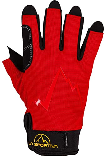 La Sportiva Ferrata Gloves (Red) Guantes Rojo, S