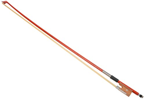 Vaguelly Practice Violin Bow 27.55 Inch Lightweight Wood Bow with Horsetail Hair Balanced for Beginner and Student Violin Accessories
