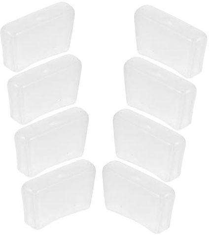 TOPBATHY 8 Pièces Pvc Glass Blamp Sleeve Conseils Suppression Sécurité Embouts De Remplacement Pour Pinces Courantes Pointe Brise-verre Remplacement De La Pointe Du Brise-verre Caoutchouc