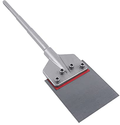 Levkitch SDS Max Floor Scraper Chisel,24.5 * 6cm Ceramic Wall Tile Scraper for Removal of Tiles, Floor Adhesive, Carpets, Linoleum, Plywood, and Wall Surfaces